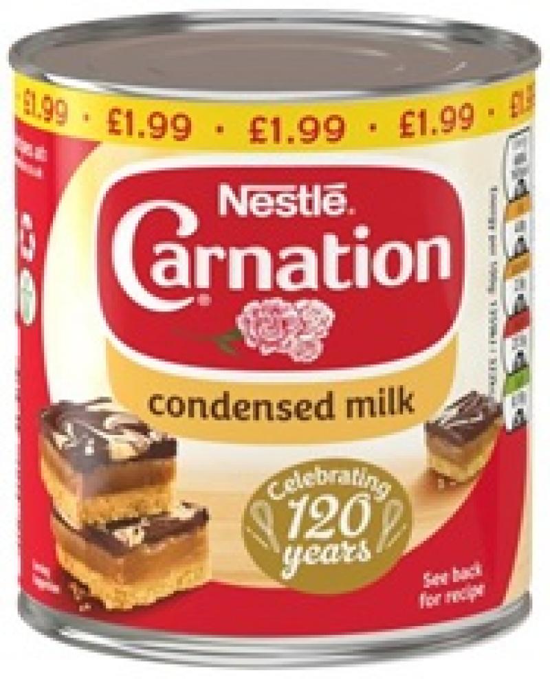 Nestle Carnation Sweet Condensed Milk PM £1.99 Nasco Global Export